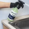 Removing Grime From a Sink